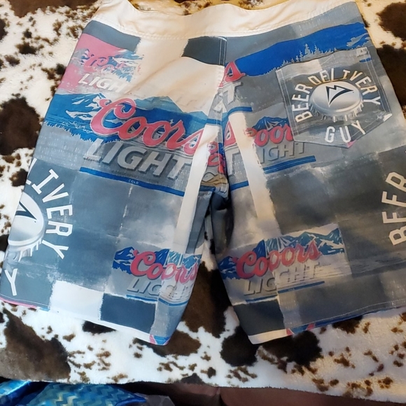 🤑 3 for $10 🤑Colors Light swim trunks - Picture 2 of 4